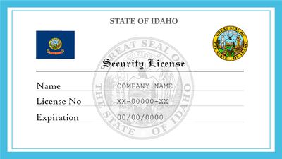 Idaho Security License