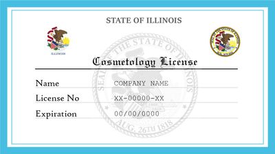 Illinois Cosmetology License