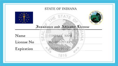 Indiana Insurance & Adjuster License