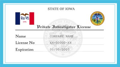 Iowa Private Investigator License