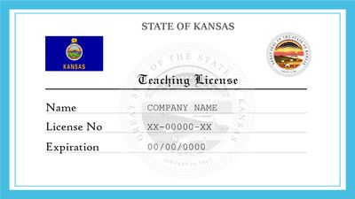 Kansas Teaching License