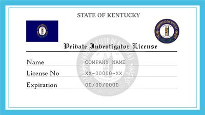 Kentucky Private Investigator License