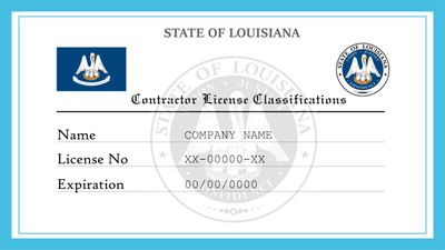 Louisiana Contractor License Classifications