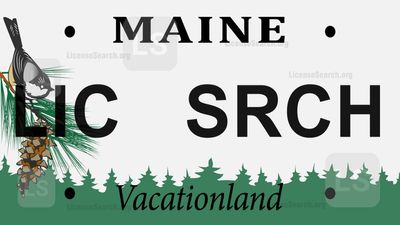 Maine License Plate Lookup