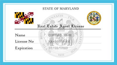 Maryland Real Estate License