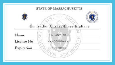Massachusetts Contractor License Classifications