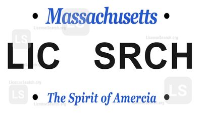Massachusetts License Plate Lookup