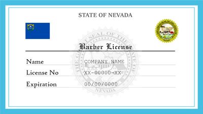 Nevada Barber License