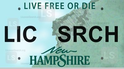 New Hampshire License Plate Lookup
