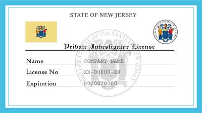 New Jersey Private Investigator License