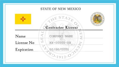 New Mexico Contractor License