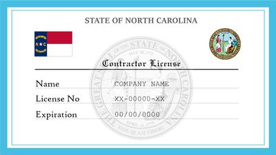 North Carolina Contractor License