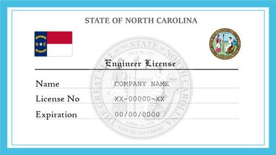 North Carolina Engineer License