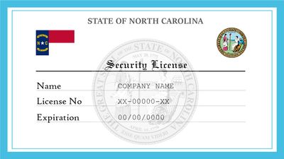 North Carolina Security License
