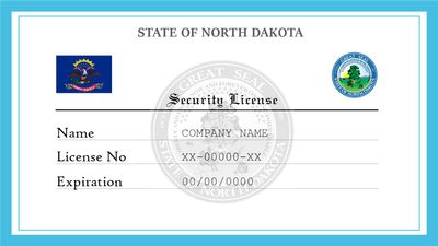 North Dakota Security License