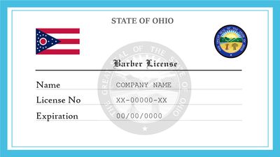 Ohio Barber License