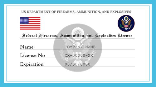 Federal Firearms, Ammunition, and Explosives License