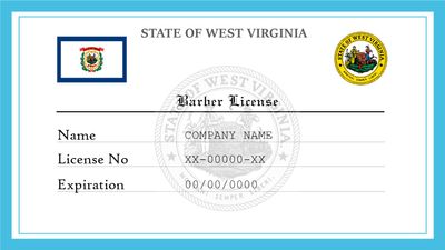 West Virginia Barber License
