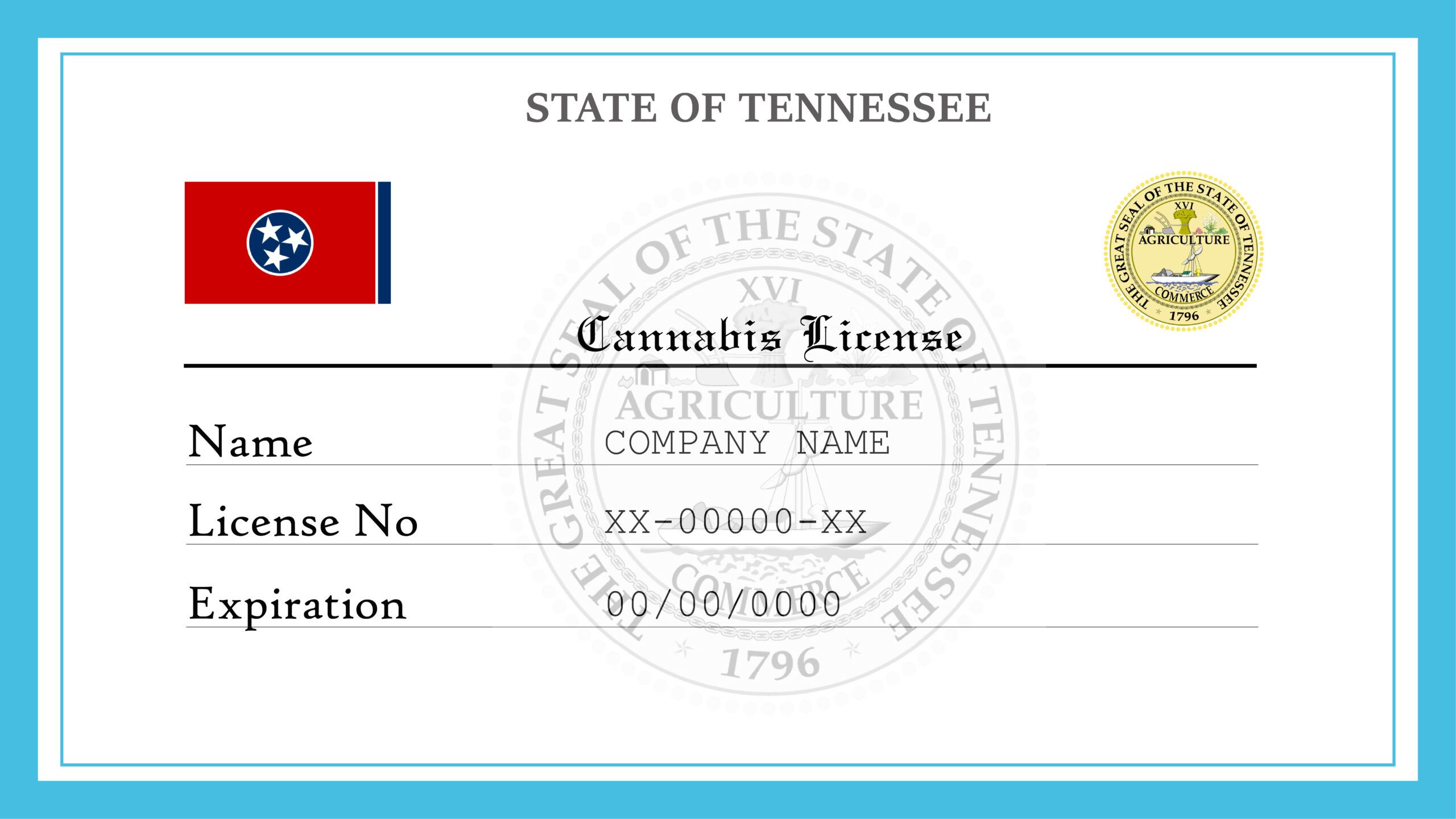 Tennessee Cannabis and Marijuana License License Lookup