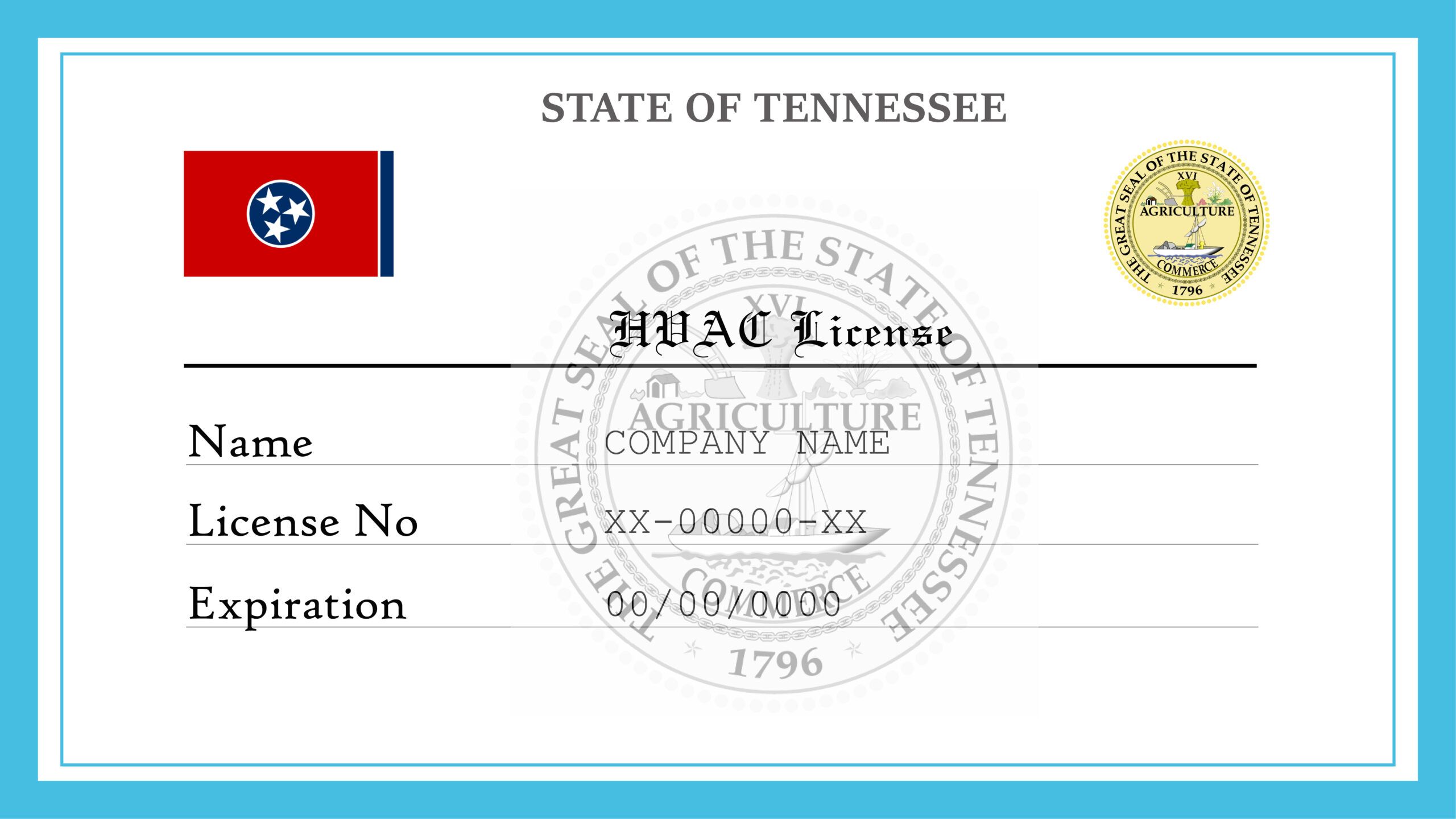 Tennessee HVAC License | License Lookup