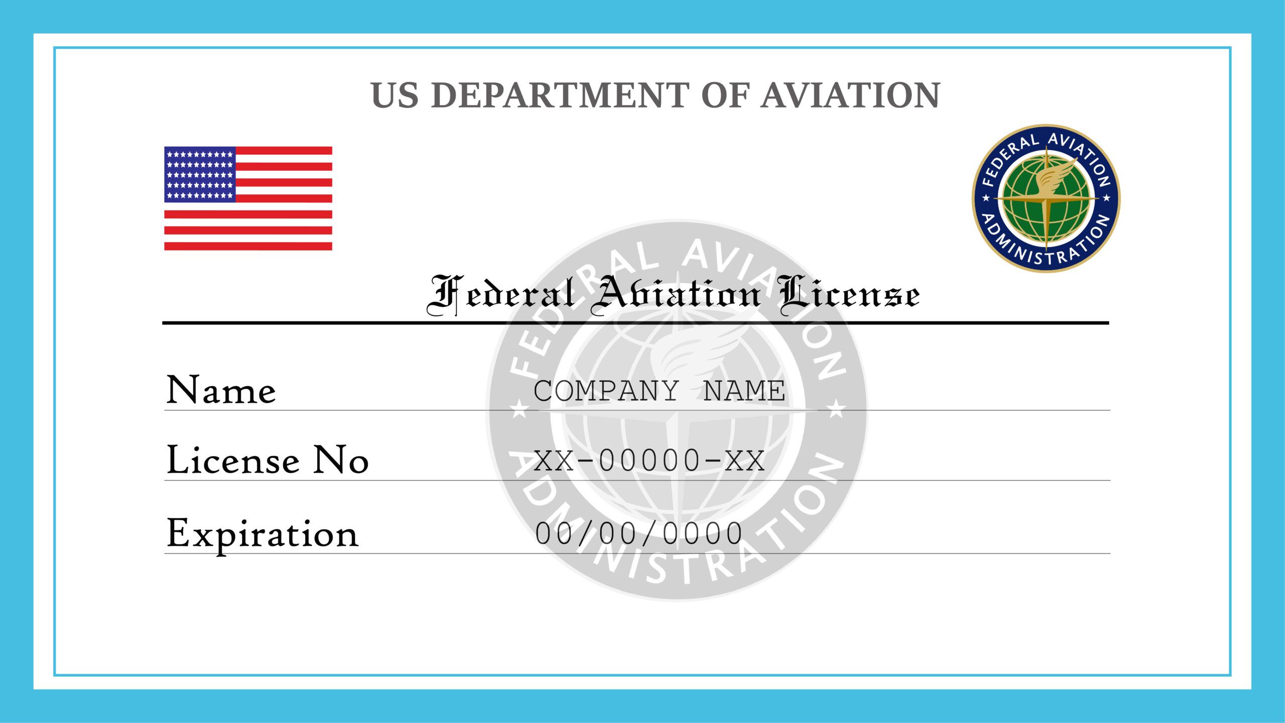 Federal Aviation License License Lookup