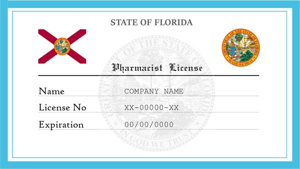 Florida Pharmacy License