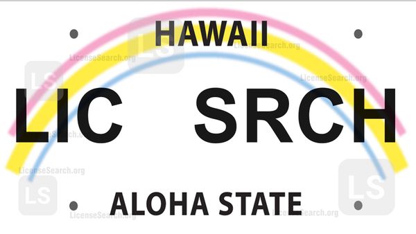 Hawaii License Plate Lookup
