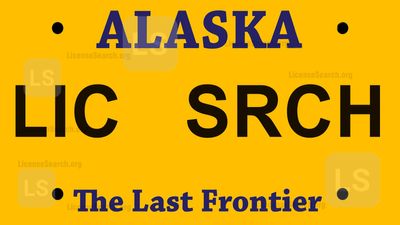 Alaska License Plate Lookup