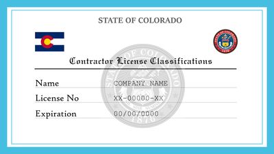 Colorado Contractor License Classifications