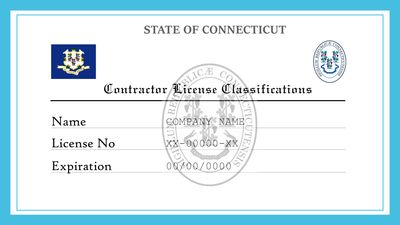 Connecticut ContractorLicenseClassifications
