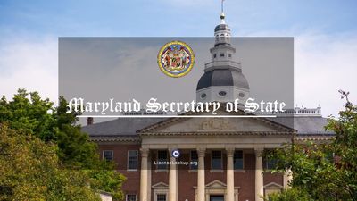 Maryland Secretary Of State