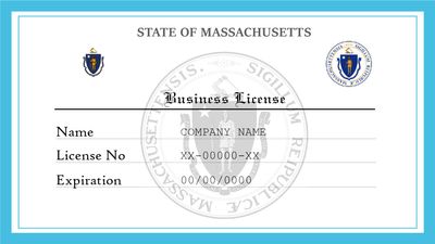Massachusetts Business License