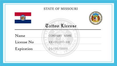 Missouri Tattoo License