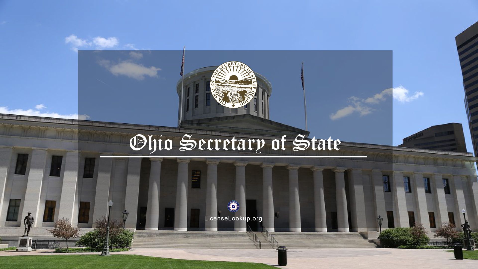 Ohio Secretary of State | License Lookup