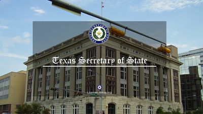 Texas Secretary Of State